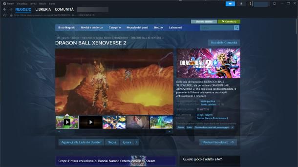 Come scaricare Dragon Ball Xenoverse