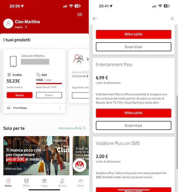 App My Vodafone