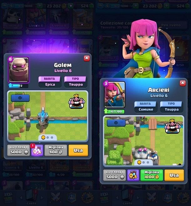 Combo battaglia Clash Royale