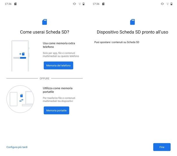 Come spostare file su scheda SD: Android