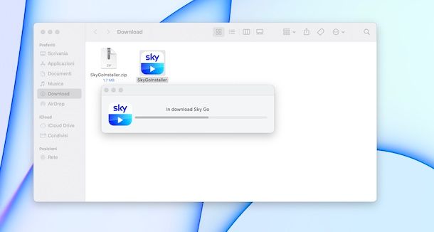 Sky Go su Mac