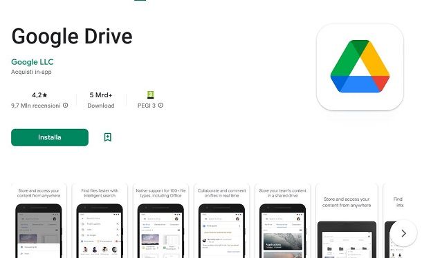 Come installare Google Drive