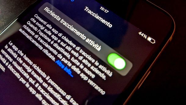 Sfruttare funzionalità privacy Apple