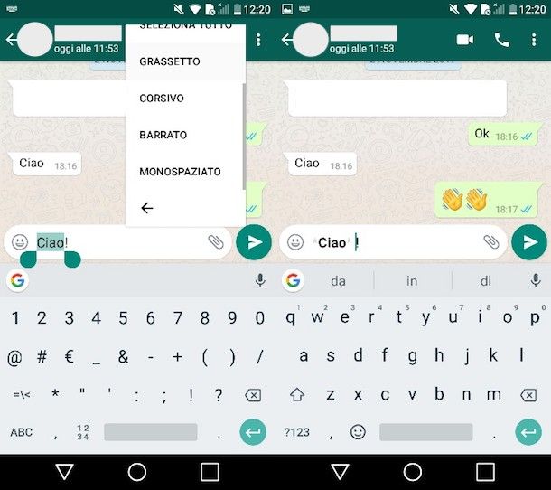 Come Cambiare Scrittura Su Whatsapp Salvatore Aranzulla