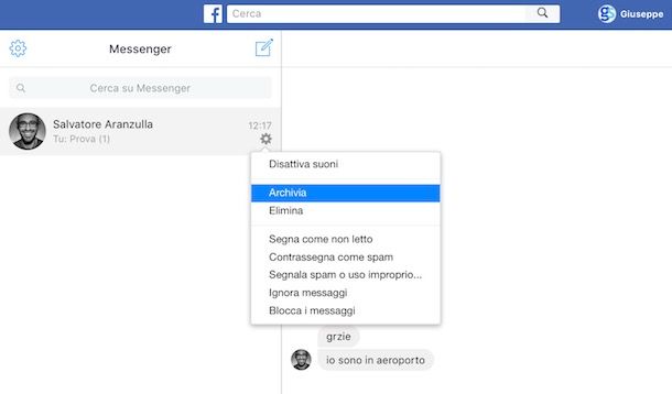 Notifica Messenger Su Facebook Non Si Toglie Come cancellare i messaggi su Messenger | Salvatore Aranzulla