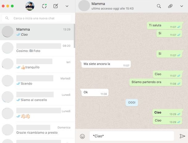 Come cambiare font su WhatsApp