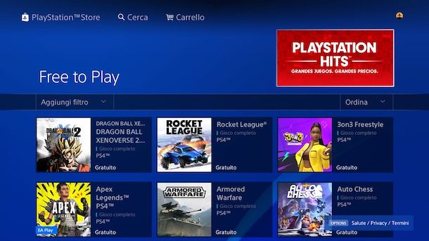 Come scaricare giochi gratis su PS4