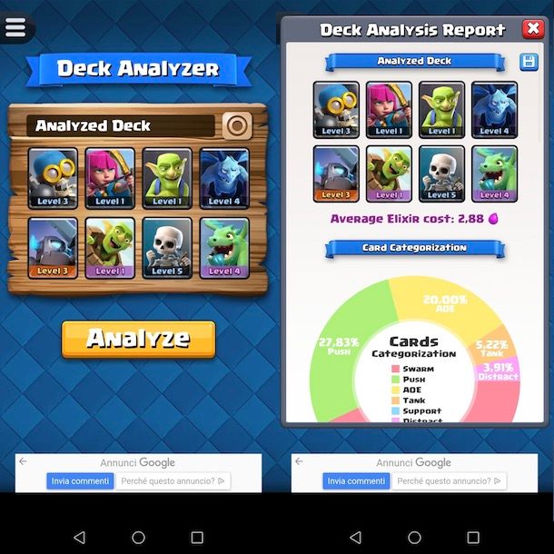 Deck Analyzer for CR