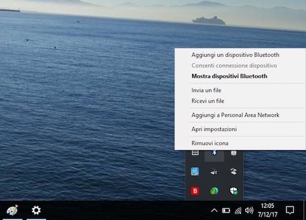 Come attivare Bluetooth su Windows 10