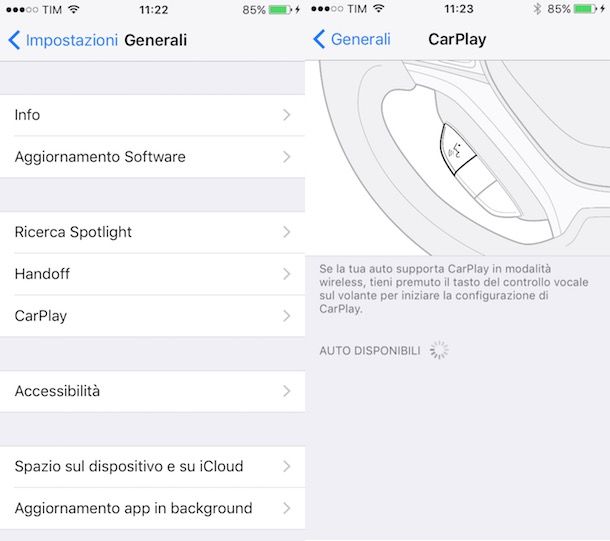 Come installare CarPlay