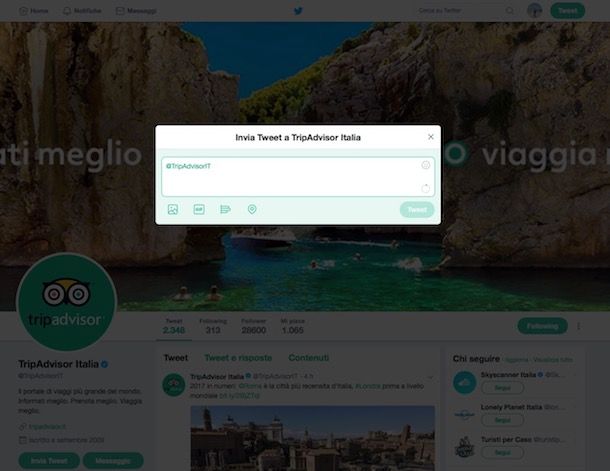 Come inserire un'attività su TripAdvisor