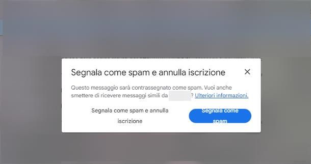 Come bloccare email spam su Gmail