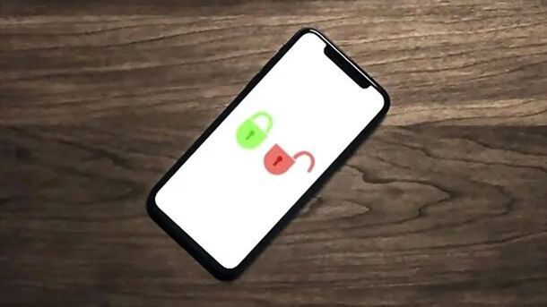 Impostare un metodo di sblocco sicuro