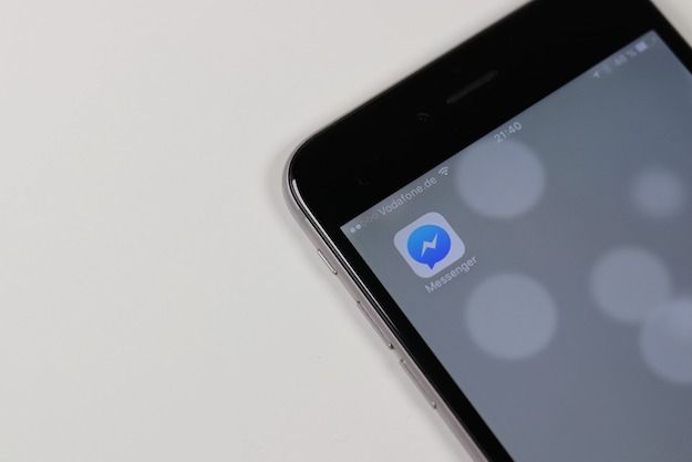 Icona dell'app Messenger su iOS