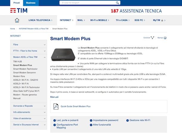 Modem WiFi TIM: come funziona