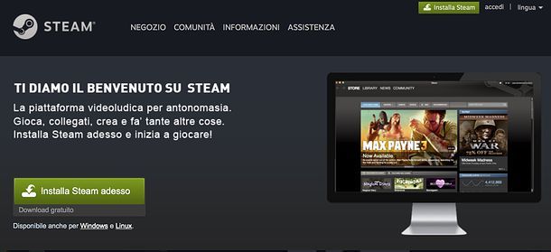 Scaricare Steam