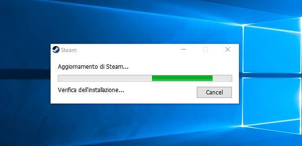 Installazione Steam