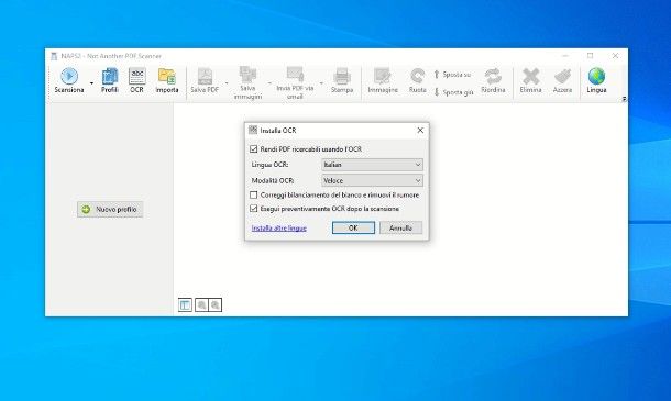 Come scannerizzare con Windows 10