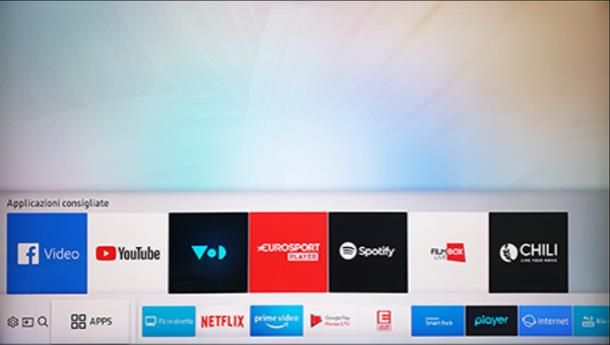 Come scaricare app su Smart TV Samsung