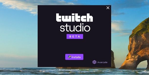 Come installare Twitch Studio