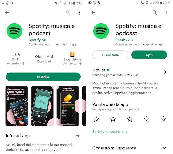 Spotify Android