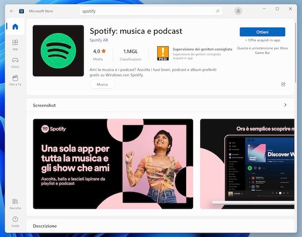 Spotify Windows 