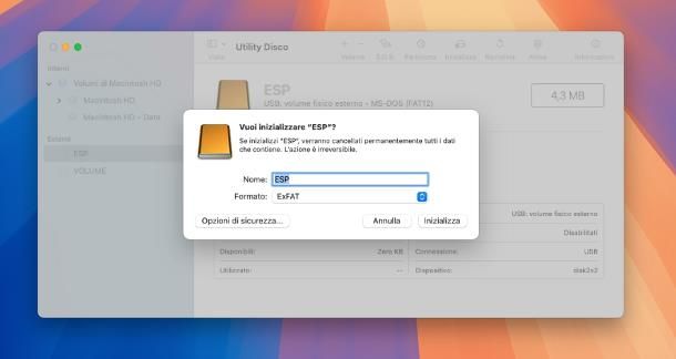 Come formattare hard disk esterno non riconosciuto