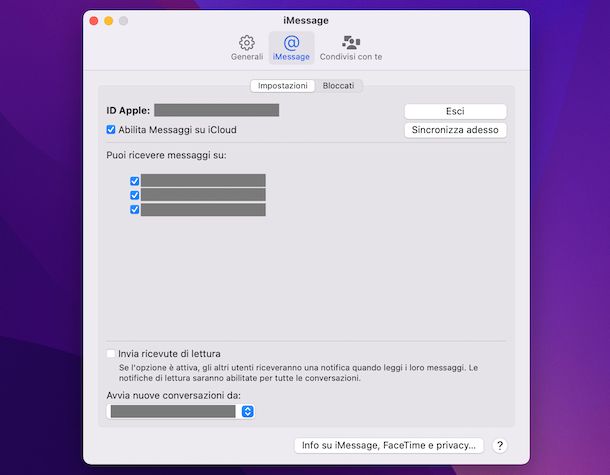 iMessage Mac