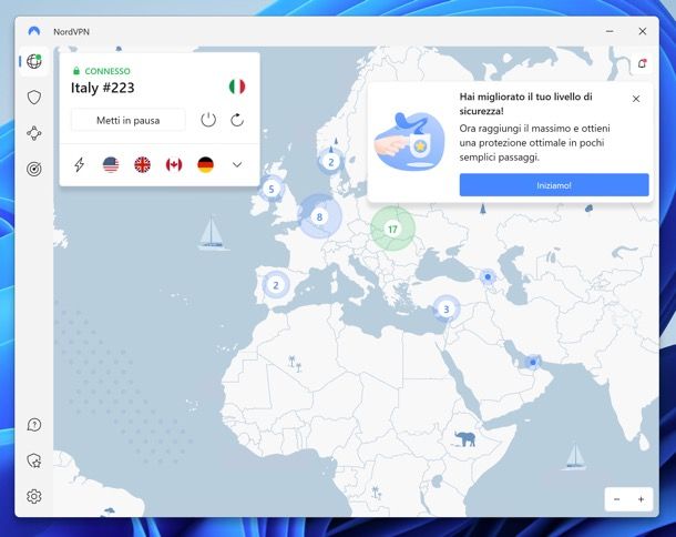 Come navigare senza indirizzo IP visibile: VPN