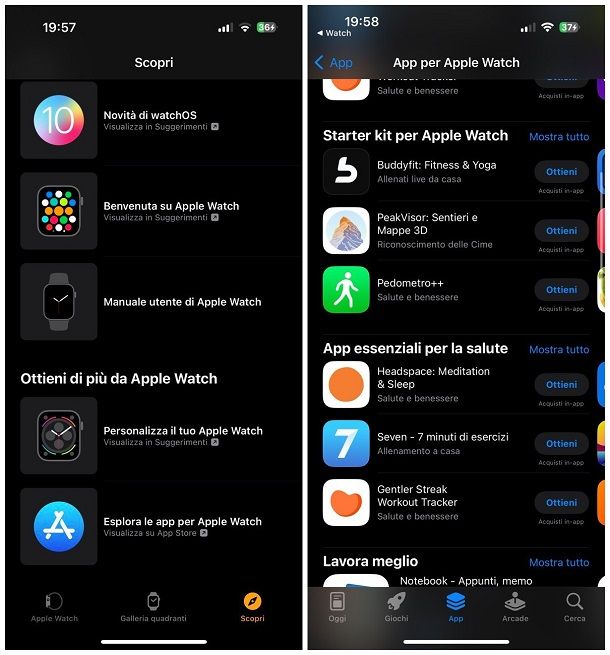 Come installare applicazioni su Apple Watch