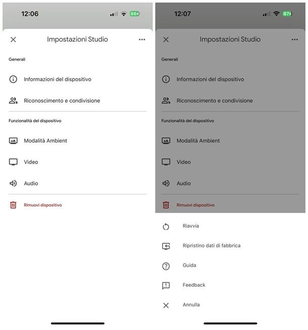 Come spegnere Chromecast