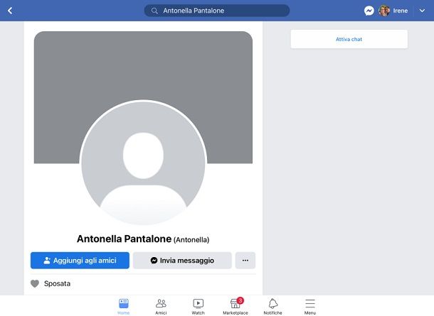 Facebook amici app