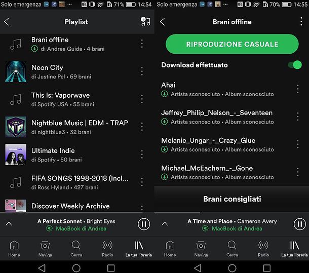 Come caricare musica su Spotify per smartphone