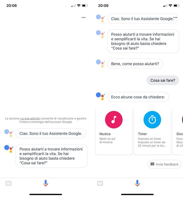 Come attivare Google Assistant su iOS 