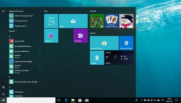 Come disattivare aggiornamenti automatici Windows 10