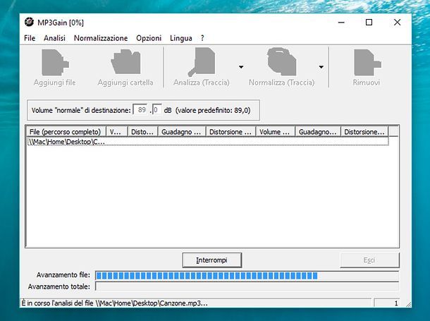 Come normalizzare volume MP3