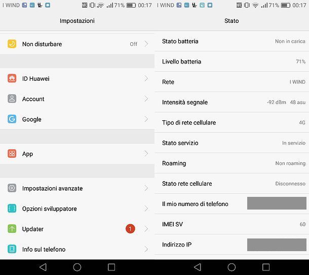 Come vedere il proprio numero di telefono di Android