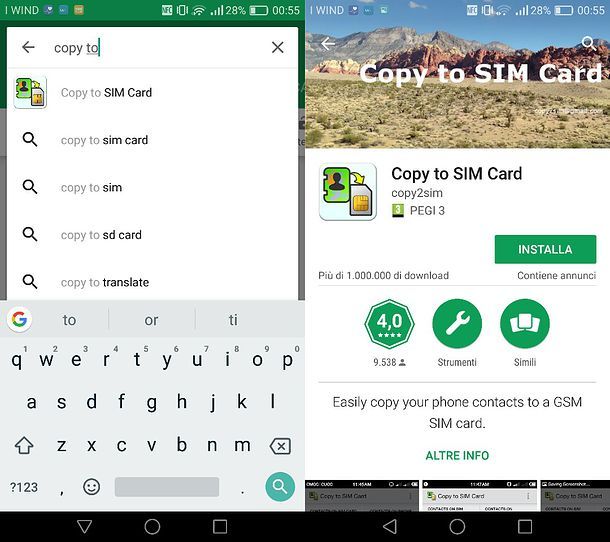 Come copiare i numeri dal telefono alla SIM
