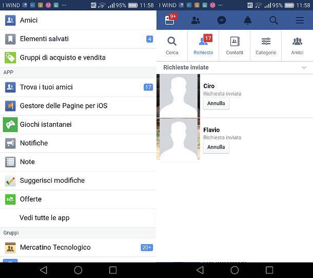 Come vedere le richieste di amicizia inviate su Facebook Salvatore Aranzulla