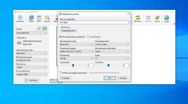 Come scannerizzare con Windows 10