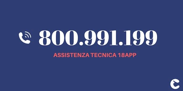 Assistenza 18app