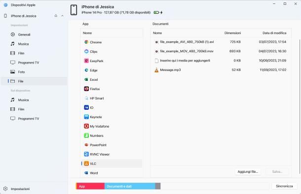 Come usare iPhone come hard disk o chiavetta USB