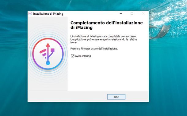 Installazione iMazing Windows