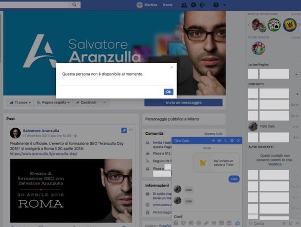 Come Ti Accorgi Di Essere Stato Bloccato Su Messenger