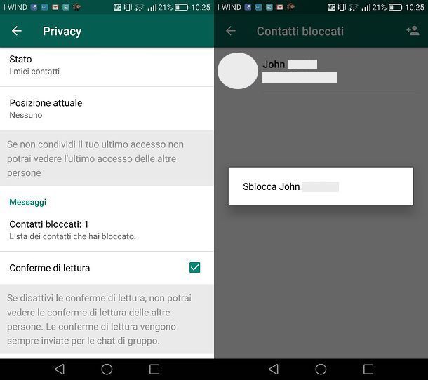 Come vedere lo Stato di WhatsApp di chi ti ha bloccato