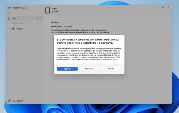 Come sbloccare iPad disabilitato con Dispositivi Apple