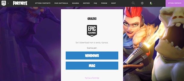 Come scaricare Fortnite