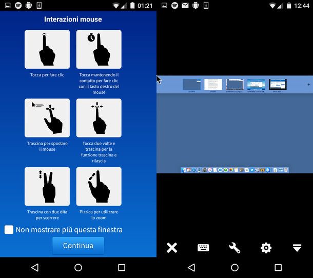 Come entrare in un altro PC da smartphone e tablet