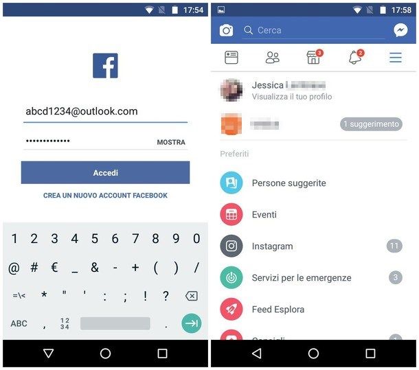 Come entrare nel mio profilo Facebook Salvatore Aranzulla