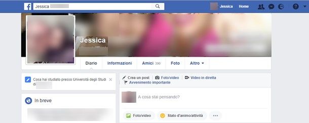 Come entrare nel mio profilo Facebook | Salvatore Aranzulla